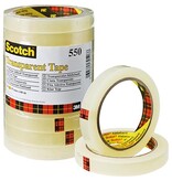 Scotch Scotch® plakband 550, 15 mm x 66 m, pak van 10 rollen [12st]