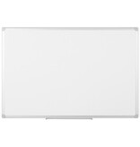 Bi-Office Bi-Office Earth magnetisch whiteboard, emaille bordoppervlak, geanodiseerd aluminium kader, ft 60x45 cm