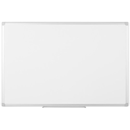 Bi-Office Bi-Office Earth magnetisch whiteboard, emaille bordoppervlak, geanodiseerd aluminium kader, ft 60x45 cm