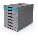 Durable Durable ladenblok Idealbox Pro, 7 laden, blauw