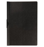 Q-CONNECT Q-CONNECT Klemmap metalenclip A4 30 vel Transparant zwart