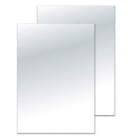 Q-CONNECT Dekblad A4 Wit Glanzend 100X [1st]