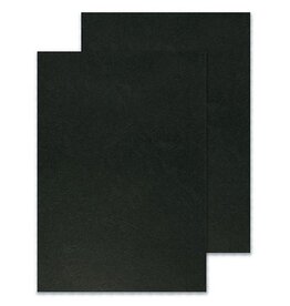 Q-CONNECT Dekblad A4 Lederl Zwart 100X [1st]