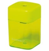Q-CONNECT Q-CONNECT potloodslijper 1 gaats geassorteerde kleuren