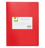 Q-CONNECT Q-CONNECT showalbum, A4, 10 tassen, rood