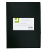 Q-CONNECT Q-CONNECT showalbum, A4, 40 tassen, zwart