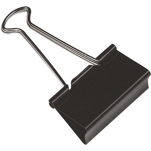 Q-CONNECT Q-CONNECT foldbackclip, zwart, 19 mm, doosje van 10 stuks