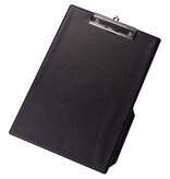 Q-CONNECT Q-CONNECT klemplaat, PP, ft A4, zwart