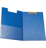 Q-CONNECT Q-CONNECT klemplaat, PP, ft A4, dubbel, blauw