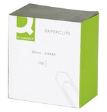 Q-CONNECT Q-CONNECT papierklemmen, 50 mm, doos van 100 stuks