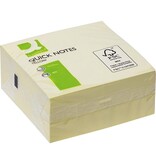 Q-CONNECT Q-CONNECT Quick Notes, ft 76 x 76 mm, 400 vel, geel