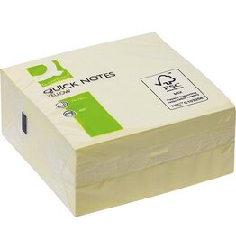 Q-CONNECT Quick Notes 400V 76X76 Geel [1st]