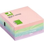 Q-CONNECT Q-CONNECT Quick Notes, ft 76 x 76 mm, 400 vel, geassorteerde kleuren