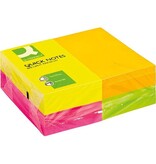 Q-CONNECT Q-CONNECT Quick Notes, ft 76 x 127 mm, 100 vel, pak van 12 blokken in 4 neonkleuren