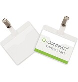 Q-CONNECT Q-CONNECT badge met clip 90 x 60 mm, doos van 25 stuks
