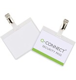 Q-CONNECT Q-CONNECT badge met clip 90 x 60 mm, doos van 25 stuks