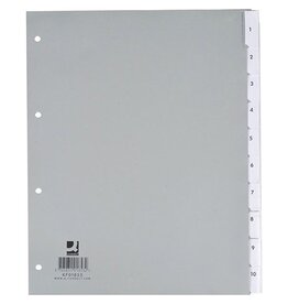 Q-CONNECT Q-Connect Tabblad A4 Pp 10Tabs [1st]