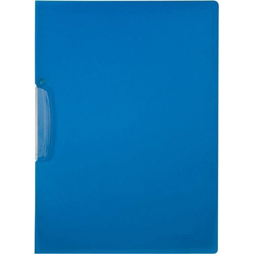 Q-CONNECT Q-CONNECT Klemmap swingclip A4 Transparant blauw