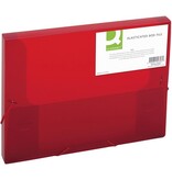 Q-CONNECT Q-CONNECT elastobox, met elastieken, A4, rug 25 mm, rood