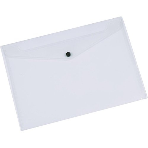 Q-CONNECT Q-CONNECT documentenmap, A5, transparante PP, drukknopsluiting