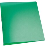 Q-CONNECT Q-CONNECT ringmap, PP, 2 ringen, 25 mm, transparant groen