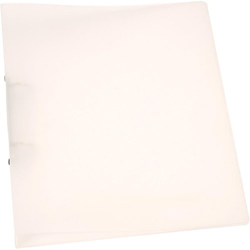 Q-CONNECT Q-CONNECT ringmap, PP, 2 ringen, 25 mm, transparant