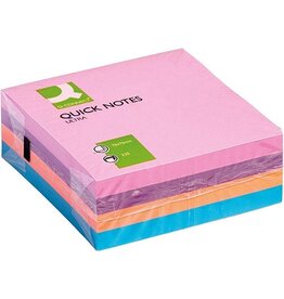 Q-CONNECT Q-CONNECT Quick Notes, ft 76 x 76 mm, 320 vel, geassorteerde kleuren