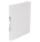 Q-CONNECT Q-CONNECT ringmap, PP, 2 ringen, 16 mm, transparant