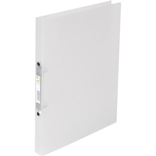 Q-CONNECT Q-CONNECT ringmap, PP, 2 ringen, 16 mm, transparant