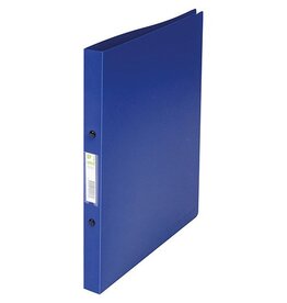 Q-CONNECT Q-CONNECT ringmap, PP, 2 ringen, 16 mm, donkerblauw