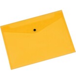 Q-CONNECT Q-CONNECT documentenmap, A4, transparante PP, drukknopsluiting, geel