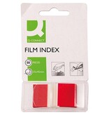 Q-CONNECT Q-CONNECT index, ft 25 x 45 mm, 50 tabs, rood