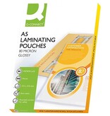 Q-CONNECT Q-CONNECT lamineeretui A5 2x 80 micron 100 stuks