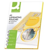 Q-CONNECT Q-CONNECT lamineeretui A3 2x 80 micron 100 stuks