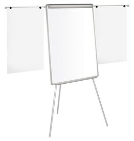 Q-CONNECT Q-CONNECT flipover, ft 70 x 100 cm, met uitschijfbare armen, uit staal, magnetisch, driepoot