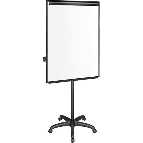 Q-CONNECT Q-CONNECT flipchart, magnetisch, met 5 wielen, zwart