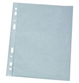 Q-CONNECT Q-CONNECT geperforeerde showtas A4 11-gaatsperforatie glashelder 100 micron