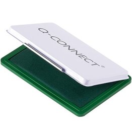 Q-CONNECT Q-CONNECT stempelkussen, ft 90 x 55 mm, groen