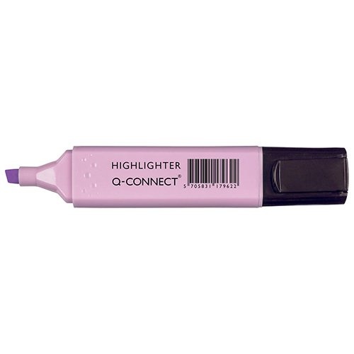 Q-CONNECT Q-CONNECT markeerstift pastel, violet