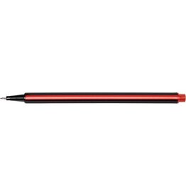 Q-CONNECT Q-CONNECT fineliner, 0,4 mm, driehoekig, rood
