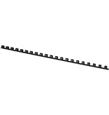 Q-CONNECT Q-CONNECT bindrug 8mm 21 rings 100 stuks zwart