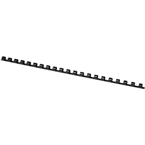 Q-CONNECT Q-CONNECT bindrug 8mm 21 rings 100 stuks zwart