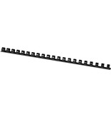 Q-CONNECT Q-CONNECT bindrug 12mm 21 rings 100 stuks zwart