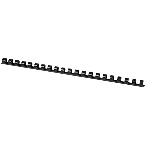 Q-CONNECT Q-CONNECT bindrug 12mm 21 rings 100 stuks zwart