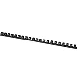 Q-CONNECT Q-CONNECT bindrug 14mm 21 rings 100 stuks zwart