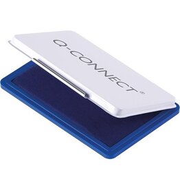 Q-CONNECT Q-CONNECT stempelkussen, ft 110 x 70 mm, blauw