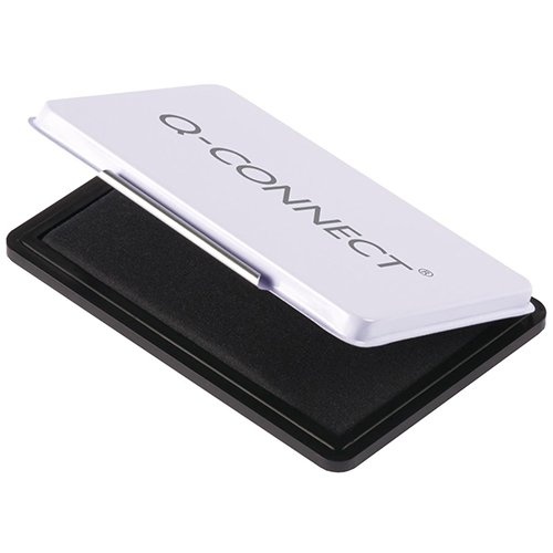 Q-CONNECT Q-CONNECT stempelkussen, ft 110 x 70 mm, zwart