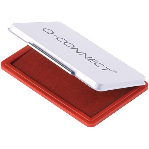 Q-CONNECT Q-CONNECT stempelkussen, ft 110 x 70 mm, rood