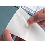 Q-CONNECT Q-CONNECT corner pocket, zelfklevend, ft 10 x 10 cm, pak van 10 stuks