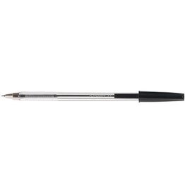 Q-CONNECT Q-CONNECT balpen, met dop, 0,7 mm, medium punt, zwart